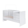 Berço Mini Cama Multifuncional Bb680 Branco Comm Branco - 10