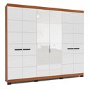 Ver imagem 2 de Guarda-Roupa 6 Portas 4 Gavetas com Espelho Lisboa