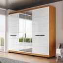 Ver imagem 1 de Guarda-Roupa 6 Portas 4 Gavetas com Espelho Lisboa