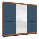 Ver imagem 2 de Guarda-Roupa 6 Portas 4 Gavetas com Espelho Lisboa