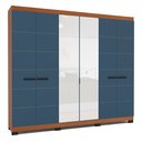 Ver imagem 2 de Guarda-Roupa 6 Portas 4 Gavetas com Espelho Lisboa