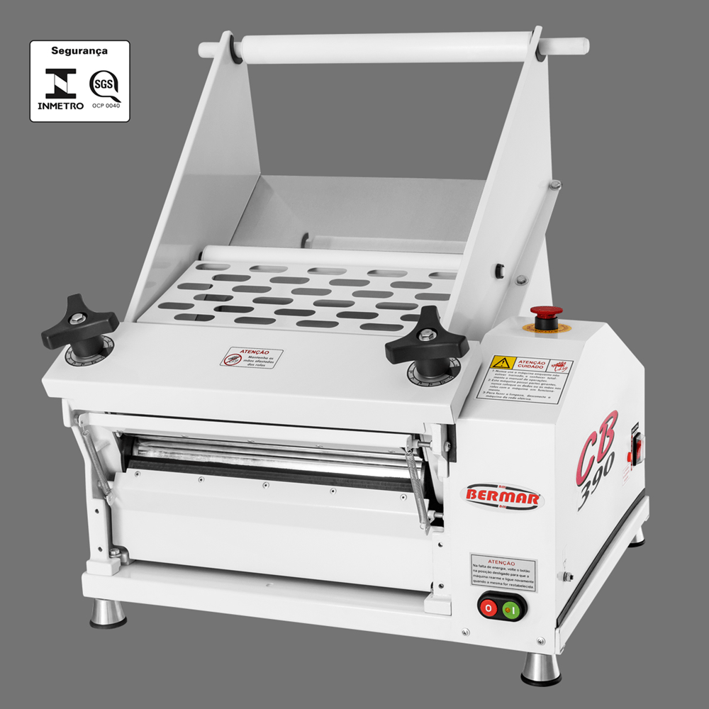 Cilindro de Mesa para Massas CB 390 em aço SAE 1020 - BM148 NR Bivolt - Bermar Bivolt - 1
