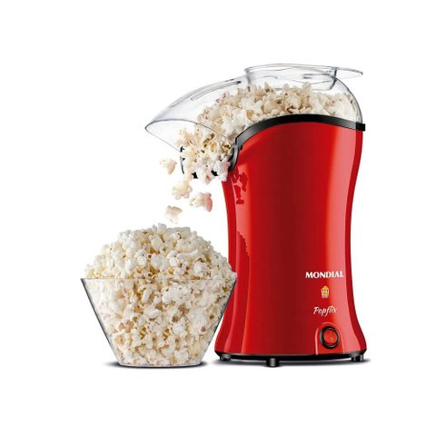 Pipoqueira Popflix Mondial Vermelha 127v Pp03