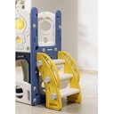 Ver imagem 4 de Playground Infantil 6 em 1 Parquinho 224cm Escorregador:cinza
