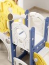 Ver imagem 7 de Playground Infantil 6 em 1 Parquinho 224cm Escorregador:cinza