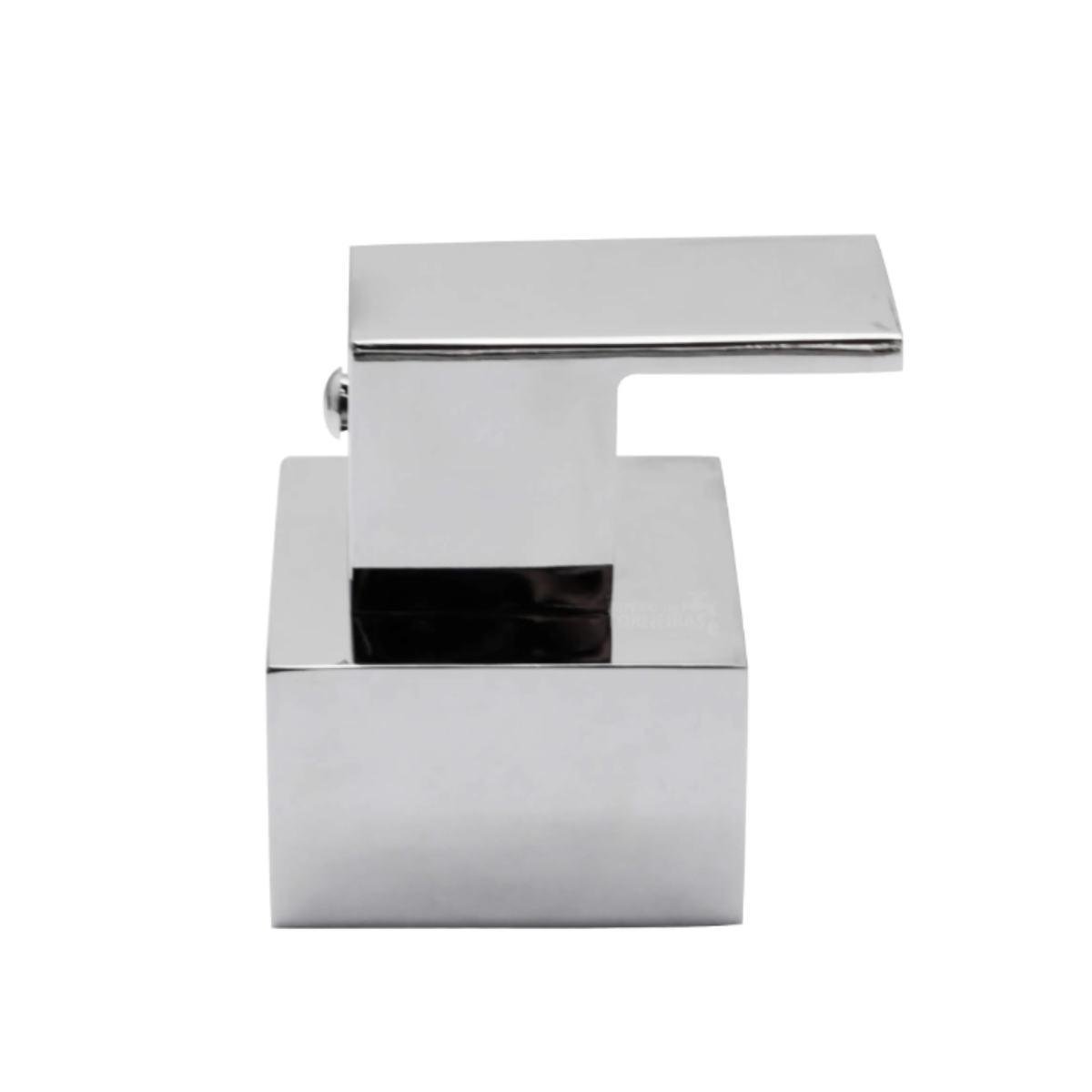 Acabamento para Registro Padrão Base Deca Quadrado Inox Cromado Pressão Gaveta Metal Premium Pmx - 3