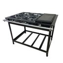 Ver imagem 2 de Fogão 4 Bocas com Chapa Alta Pressão Linha Gold Cefaz CFZG-160