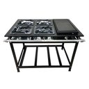 Ver imagem 1 de Fogão 4 Bocas com Chapa Alta Pressão Linha Gold Cefaz CFZG-160