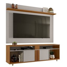 Rack com Painel para Tv até 70 Polegadas 180cm com Ripado - 2