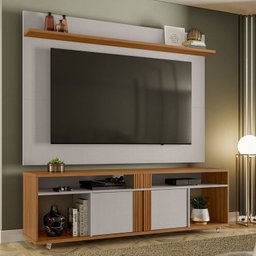 Rack com Painel para Tv até 70 Polegadas 180cm com Ripado - 1