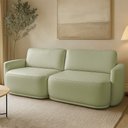 Ver imagem 1 de Sofá 2 Lugares Orgânico 174cm Modulado para Sala Brumma Bouclê K01 - D'rossi