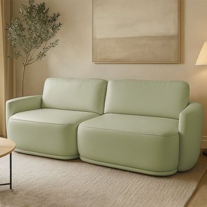 Sofá 2 Lugares Orgânico 174cm Modulado para Sala Brumma Bouclê K01 - D'rossi