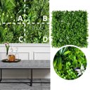 Ver imagem 6 de Painel 1,5m² Jardim Vertical Artificial Luxo com Folhagem Cheia Proteção Uv P Área Interna e Externa