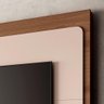 Estante Painel de Tv 70 180cm Quantum Castanho-off White - Hb Móveis - 6