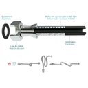 Ver imagem 2 de Engate Flexivel com Registro 40cm Blukit 250146