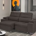 Ver imagem 1 de Sofá Manaus 180cm Retrátil e Reclinável