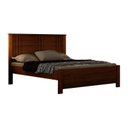 Ver imagem 2 de Cama Casal Milano, para Colchão no Tamanho 138x188 cm Marrom/Cinamomo
