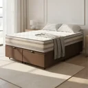 Ver imagem 1 de Cama Box Baú com Colchão de Espuma D33 Double Face Territory Hellen Queen 158cm