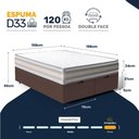 Ver imagem 6 de Cama Box Baú com Colchão de Espuma D33 Double Face Territory Hellen Queen 158cm