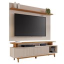 Ver imagem 2 de Rack com Painel para TV até 70 Polegadas 180CMX186CM Off White Freijó Branco