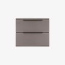 Ver imagem 2 de Mesa de Cabeceira 60cm 2 Gavetas sem Pés Gianduia Elunna