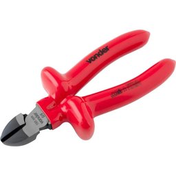 Alicate Isolado Corte Diagonal 6\" Vonder Cabo Isolado 1000v Iec 60900 Aço Cromo Vanádio Polido - 1