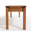 Ver imagem 5 de Banco em Madeira 180x37cm Linha Traço Bege/Stain Jatobá/Areia