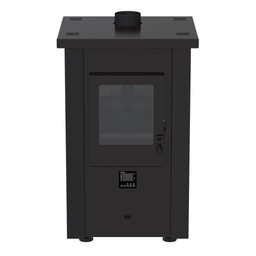 Calefator a Pellets Venax Vulcano Preto 220v - 2
