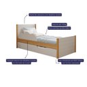 Ver imagem 5 de Bicama Infantil com Proteção Elza Branco