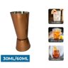 KIT BARTENDER ROSE GOLD COQUETELEIRA AGITADOR BALDE GELO PEGADOR COBRE 6 PEÇAS INOX COMPLETO - 5