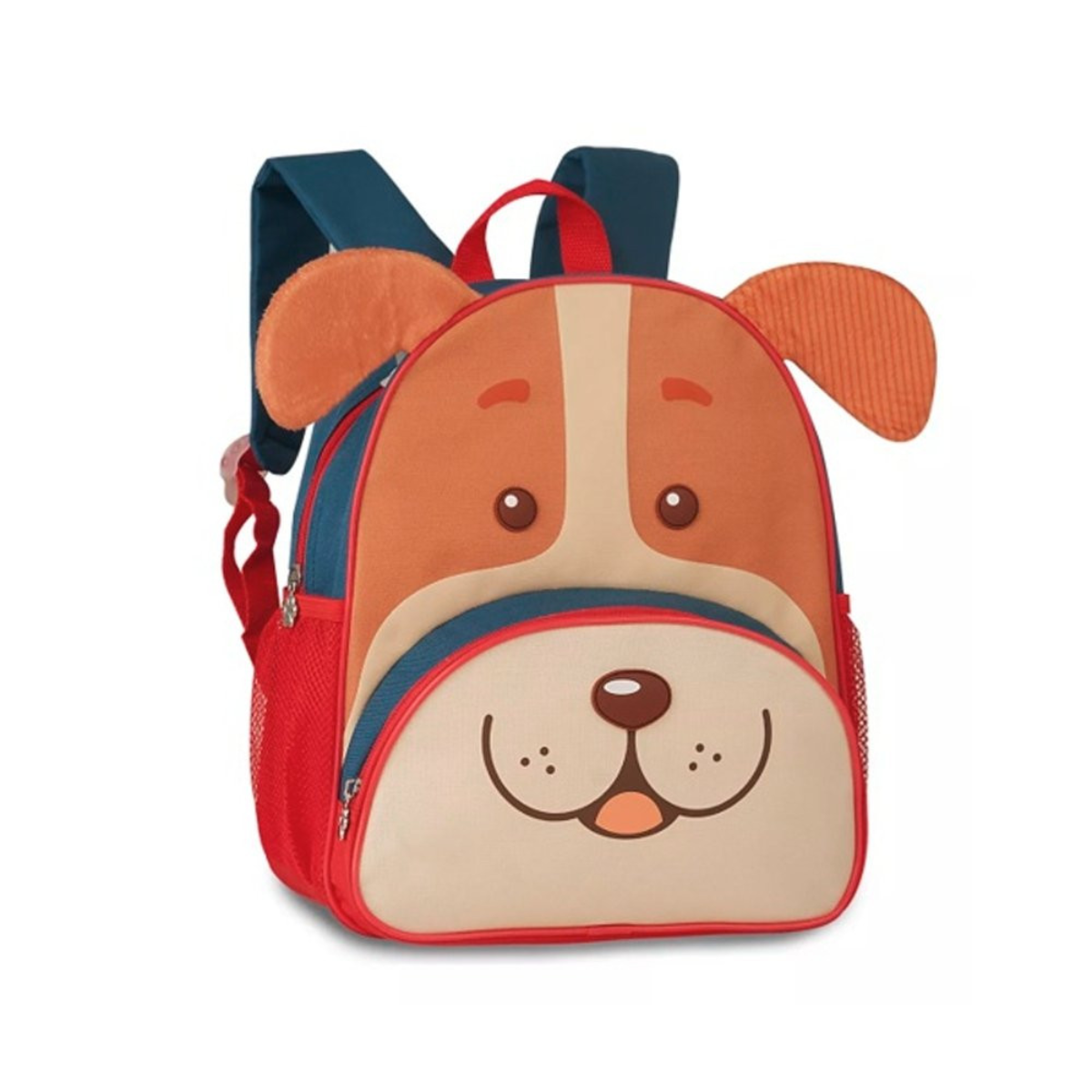 Mochilas Infantis de Animais com Alças:Cachorro Laranja - 7