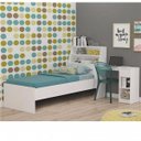Ver imagem 3 de Cama Solteiro com Escrivaninha Julia Cimol