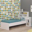Ver imagem 1 de Cama Solteiro com Escrivaninha Julia Cimol