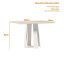 Ver imagem 2 de Mesa Rubi 120x80 sem Vidro Ype
