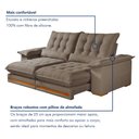 Ver mais imagens de Sofá Retrátil e Reclinável Molas Ensacadas 3 Lugares 230cm Istambul Yescasa