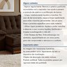 Sofá Retrátil e Reclinável Molas Ensacadas 3 Lugares 230cm Istambul - 12