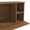 Ver imagem 5 de Nicho para Cozinha Aéreo 43cm X 80cm Botanic Marrom Nogueira