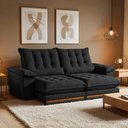 Ver imagem 2 de Sofá Retrátil e Reclinável Molas Ensacadas 3 Lugares 230cm Istambul Yescasa