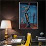 Quadro Decorativo Salvador Dali A Girafa Em Chamas:60x40 cm/BRANCA - 8