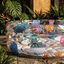 Ver imagem 2 de Piscina Inflavel Infantil Fundo do Mar 28 Litros PVC Intex