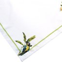 Ver imagem 4 de Kit 4 Guardanapos de Tecido Papagaio do Brasil 40cmx40cm
