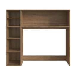 Armário Lateral com Mesa Dobrável Berlim Mel Nova Móbile - 8