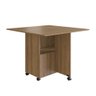 Armário Lateral com Mesa Dobrável Berlim Mel Nova Móbile - 2