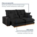Ver imagem 7 de Sofá Retrátil e Reclinável 3 Lugares 250cm Kioto
