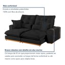 Ver imagem 6 de Sofá Retrátil e Reclinável 3 Lugares 250cm Kioto