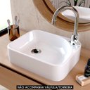 Ver imagem 2 de Cuba Pia para Banheiro Retangular 36cm Jasmin C08 Branco - Mpozenato