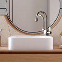 Ver imagem 6 de Cuba Pia para Banheiro Retangular 36cm Jasmin C08 Branco - Mpozenato