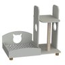 Cama Arranhador Pet Cat Off White - Olivar Móveis - 3