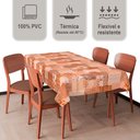 Ver imagem 2 de Toalha Mesa Térmica Impermeável PVC Sisal 2,80x1,40