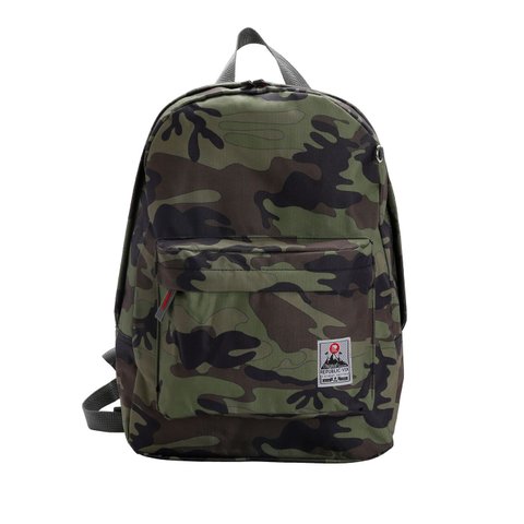 Mochila Masculina de Costas Casual Camuflada Chenson Verde